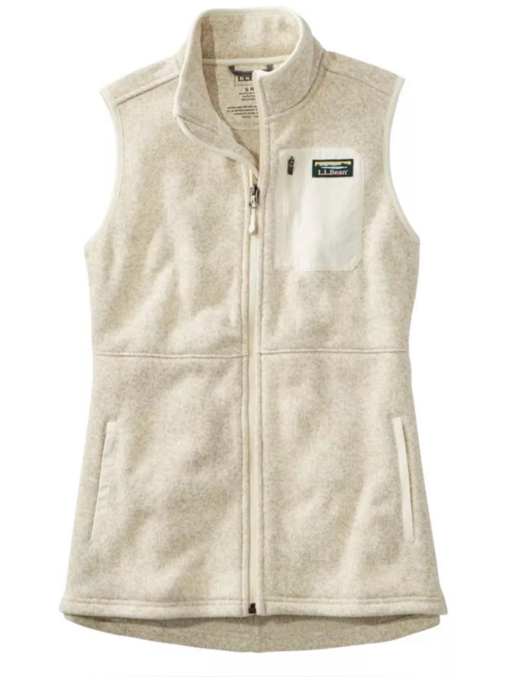 NWOT L.L.Bean • Women’s Sweater Fleece Long Vest • Size Regular M